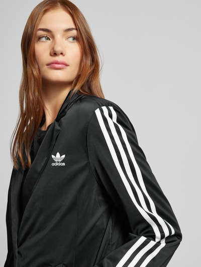 adidas Originals Żakiet o kroju oversized z wyhaftowanym logo Czarny 3