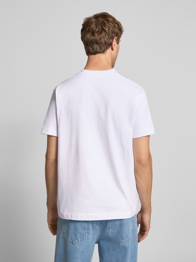 Ellesse T-Shirt mit Label-Stitching und Rundhalsausschnitt Weiss 5