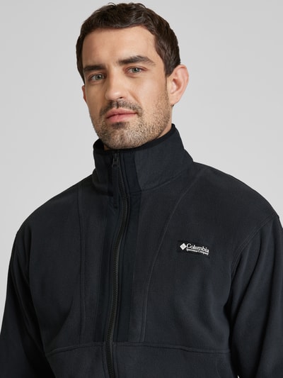 COLUMBIA Sweatjacke mit Label-Details Black 3