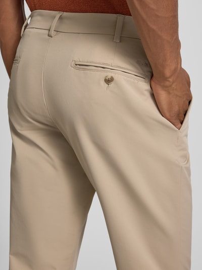 MCNEAL Slim Fit Hose mit Gesäßtaschen Sand 3