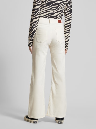 Pepe Jeans Regular Fit Cordhose im 5-Pocket-Design Modell 'WILLA' Offwhite 5