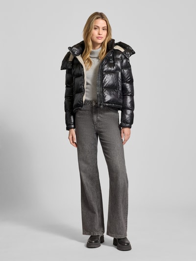 Blauer Usa Steppjacke mit Sorona®-Füllung Modell 'GLORIA' Black 1