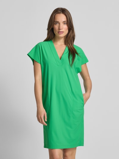 Raffaello Rossi Sukienka o długości do kolan z dekoltem w serek model ‘JOYCE’ Zielony 4