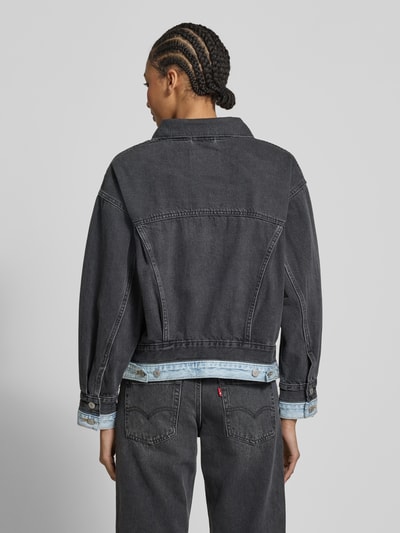 Levi's® Jeansjacke mit Umlegekragen Modell '90s TRUCKER DOUBLE' Anthrazit 5