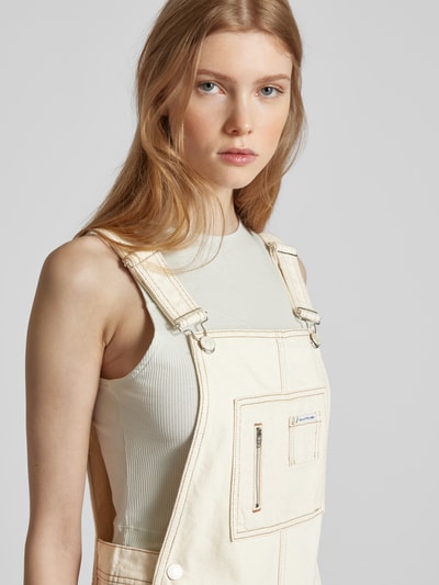 Marc O'Polo Denim Tuinjurk in effen design Beige - 3