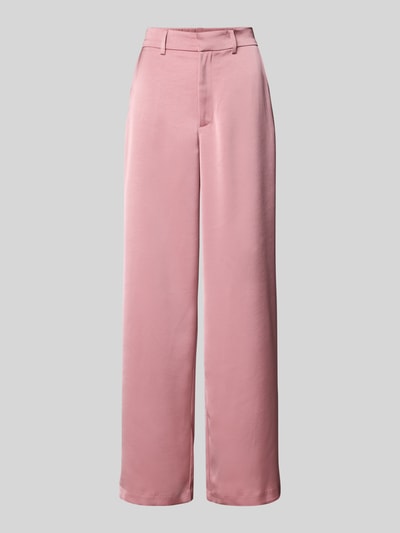Neo Noir Hose mit weitem Bein und Eingrifftaschen Modell 'Emmett' Rose 2