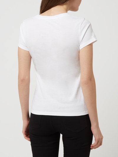 Calvin Klein Jeans T-Shirt aus Bio-Baumwolle Weiss 5