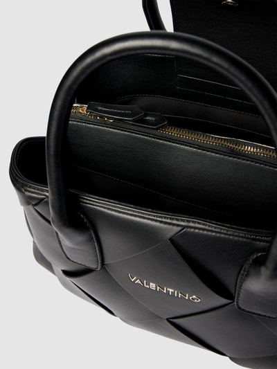 VALENTINO BAGS Handtasche in Flecht-Optik Modell 'IBIZA' Black 4