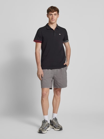 Tommy Jeans Loose Fit Jeansshorts aus Baumwoll-Twill Black 1