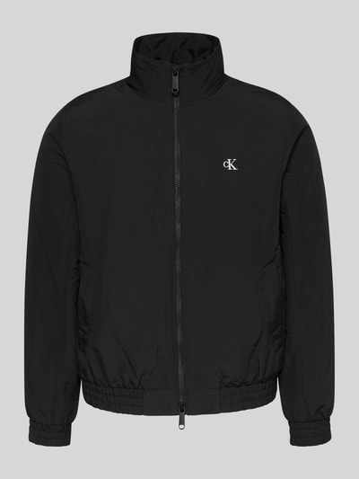 Calvin Klein Jeans Regular Fit Blouson mit Label-Patch Black 2
