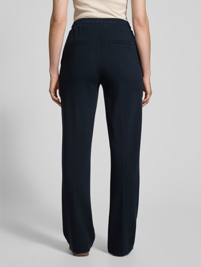 OPUS PANTS Wide leg stoffen broek met steekzakken, model 'Macie' Marineblauw - 5