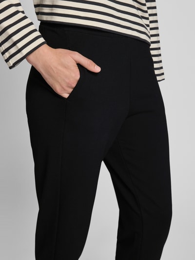 Armedangels Comfortbroek van viscosemix, model 'Magdaa' Zwart - 3