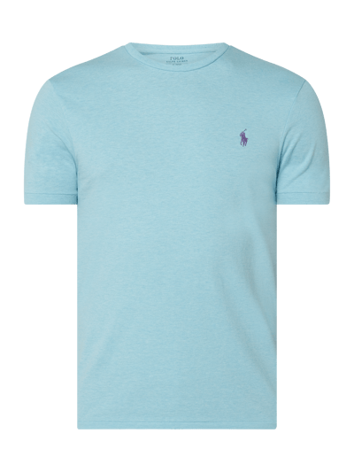 Polo Ralph Lauren Custom Slim Fit T-Shirt aus Baumwolle Ocean 2