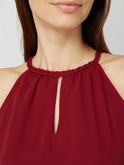 Apricot Jurk van chiffon met cut-out Bordeaux - 3