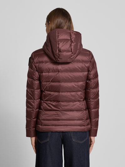 Blauer Usa Kurtka puchowa z zamkiem błyskawicznym dwustronnym model ‘CHARME’ Bordowy 5