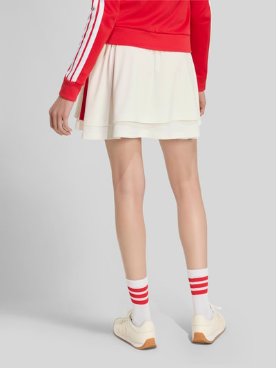 adidas Sportswear Minirock mit Logo-Applikation Offwhite 4