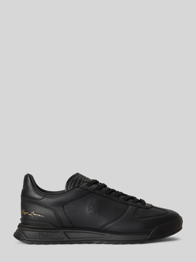 Polo Ralph Lauren Sneaker aus Glattleder mit Schnürung Black 2