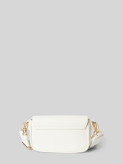 VALENTINO BAGS Handtas met labelapplicatie, model 'MIRAMAR' Wit - 3