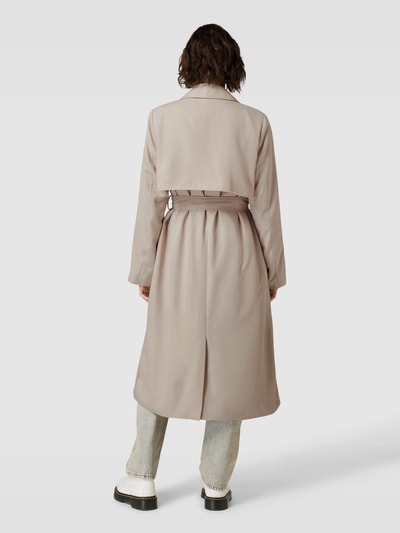 Pieces Trenchcoat mit Reverskragen Modell 'SCARLETT' Sand 5