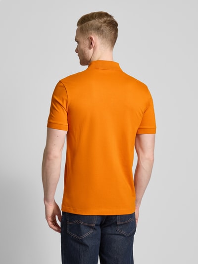 BOSS Orange Slim Fit Poloshirt mit Label-Badge Modell 'Passenger' Orange 5