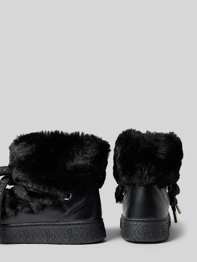 Guess Veterschoenen met logodetail, model 'Uneek' Zwart - 2