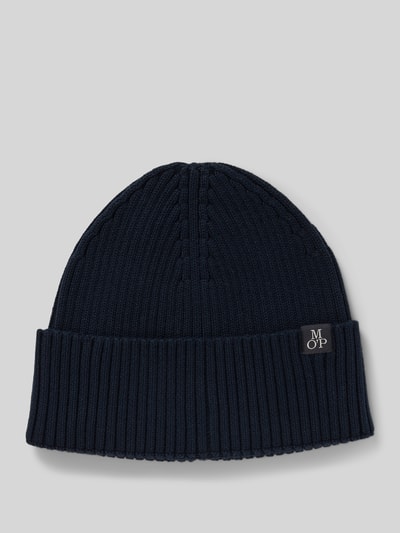 Marc O'Polo Mütze aus reiner Baumwolle Marine 1