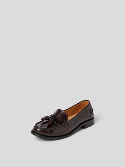 ALOHAS Tassel-Loafer aus reinem Leder Bordeaux 2