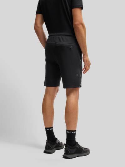 BOSS Green Regular dit sweatshorts van sneldrogend weefsel, model 'HECON ACTIVE' Zwart - 5