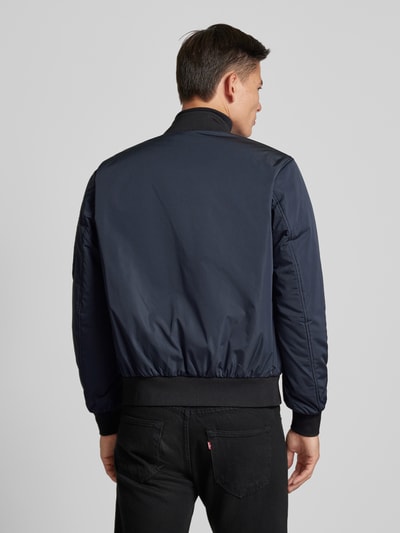 Original Bombers Bomberjack met ritszak Marineblauw - 5