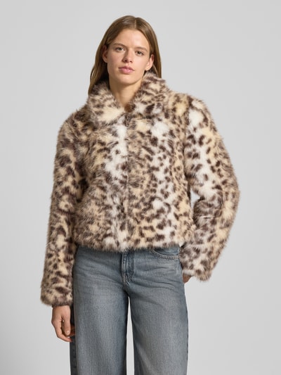 JJXX Jack van imitatiebont, model 'TANIA' Beige - 4