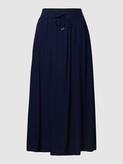 Christian Berg Woman Midirok met steekzakken opzij Donkerblauw - 2