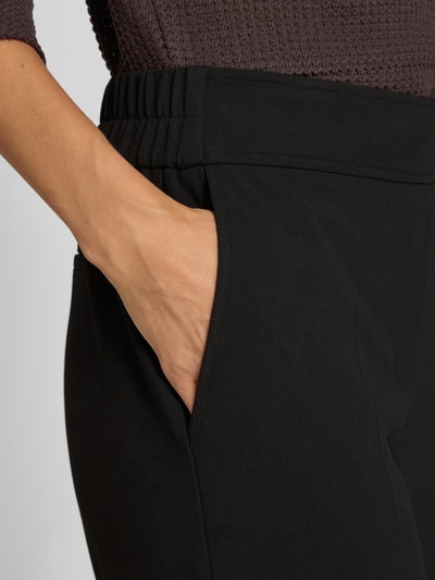 OPUS Stoffhose mit elastischem Bund Black 3
