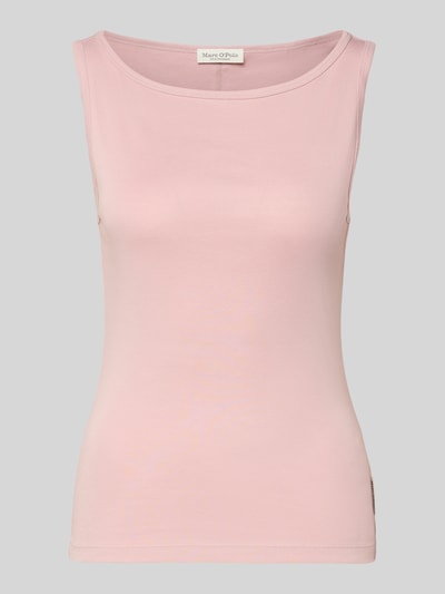 Produktfoto, Regular Fit Tanktop aus reiner Baumwolle von Marc O'Polo in zartem Rosa, glatte Oberfläche, schlichte Optik, Damen Tanktop