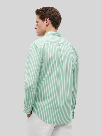 Tommy Hilfiger Regular Fit Freizeithemd aus reiner Baumwolle Hellgruen 5