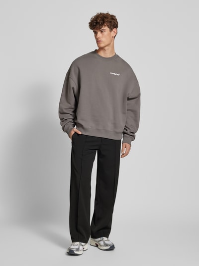 EIGHTYFIVE Stoffhose mit Nahtreißverschlusstaschen Black 1
