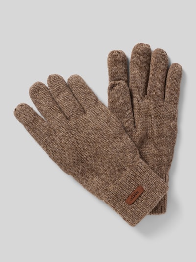 Barts Handschuhe mit Label-Detail Modell 'HAAKON' Hazel 1