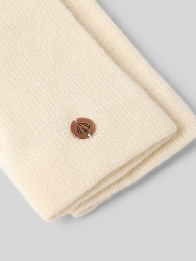 Fraas Kasjmier handschoenen met labelapplicatie Offwhite - 2