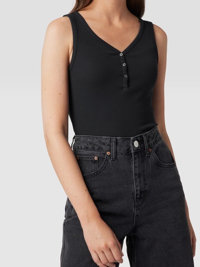 Levi's® Top mit V-Ausschnitt Black 3