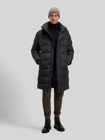 BOSS Regular Fit Steppmantel mit Zweiwege-Reißverschluss Modell 'CENUTO' Black 1