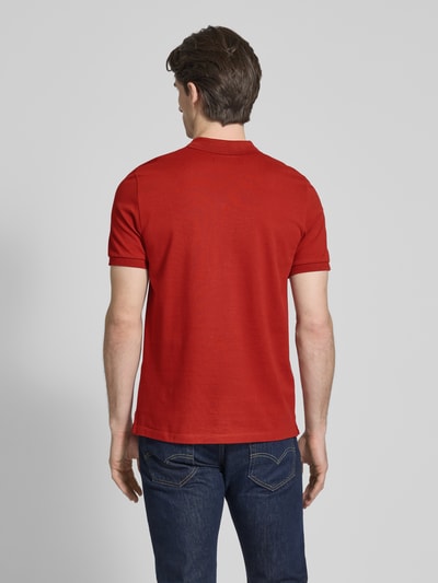 Marc O'Polo Regular Fit  Poloshirt aus reiner Baumwolle Bordeaux 5