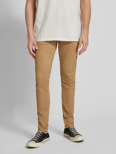 Blend Slim Fit Hose mit Eingriff- und Gesäßtaschen Modell 'NATAN' Beige 4