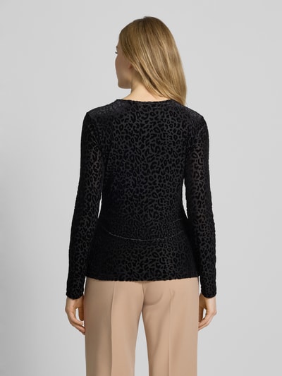 Christian Berg Woman Selection Longsleeve mit Rundhalsausschnitt Black 5