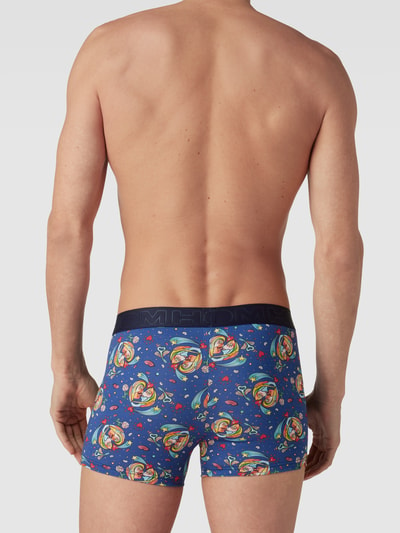 HOM Trunks mit Allover-Muster Blau 4