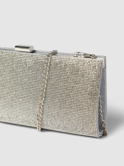 Jake*s Cocktail Handtasche mit Ziersteinbesatz Silber 3