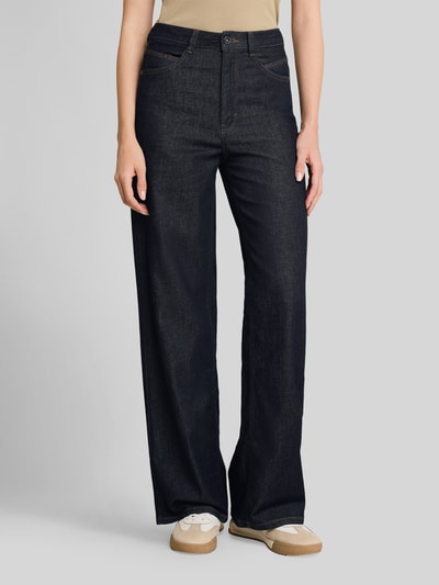 Tom Tailor Wide Leg Jeans aus Baumwoll-Mix Modell 'MADINA' Marine 4