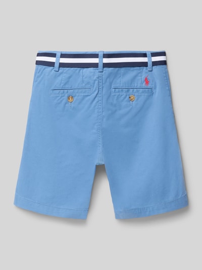 Polo Ralph Lauren Teens Regular Fit Bermudas aus Baumwoll-Mix Modell 'BEDFORD' Bleu 3