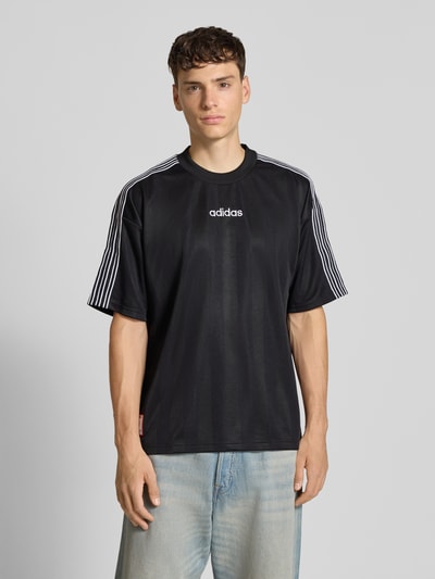 adidas Originals T-Shirt mit Label-Stitching Black 4