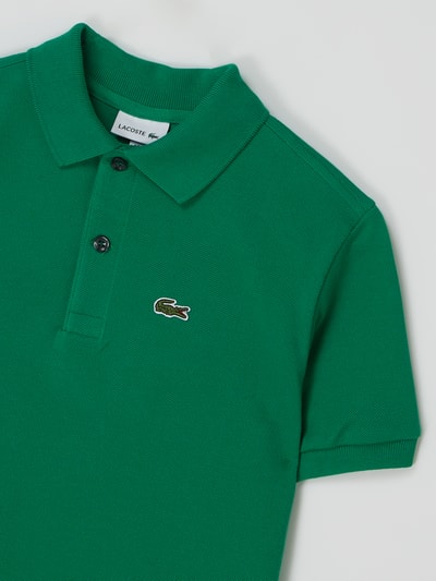 Lacoste Poloshirt mit Label-Patch Gruen 2