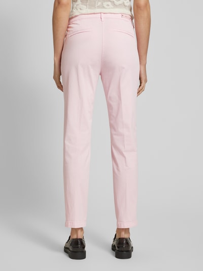 MAC Slim Fit Chino mit verkürztem Schnitt Modell 'TURN UP' Rosa 5