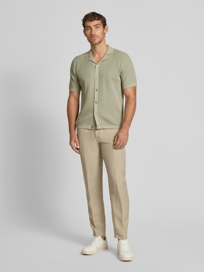 GABBA Vest met knoopsluiting Mintgroen - 1